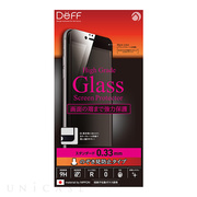 【iPhone6s/6 フィルム】High Grade Glass Screen Protector Full Front 0.33mm のぞき見防止 (Black)