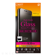 【iPhone6s/6 フィルム】High Grade Glass Screen Protector Full Front 0.33mm マット (Black)