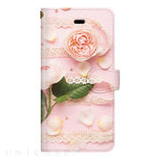 【iPhone6s/6 ケース】Fioletta 手帳型スマホケース (Lacy Sweet Pink)