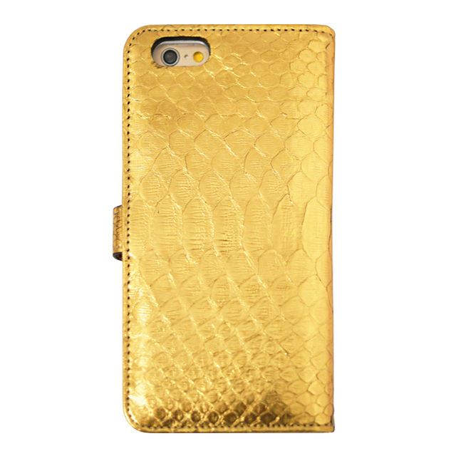 【iPhone6s/6 ケース】PYTHON Diary Gold for iPhone6s/6サブ画像