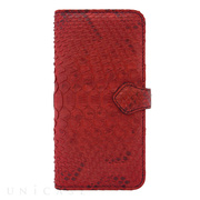 【iPhone6s/6 ケース】PYTHON Diary Red for iPhone6s/6