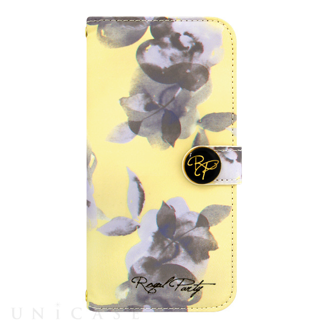 【iPhone6s/6 ケース】ROYAL PARTY Diary Water Flower YE for iPhone6s/6