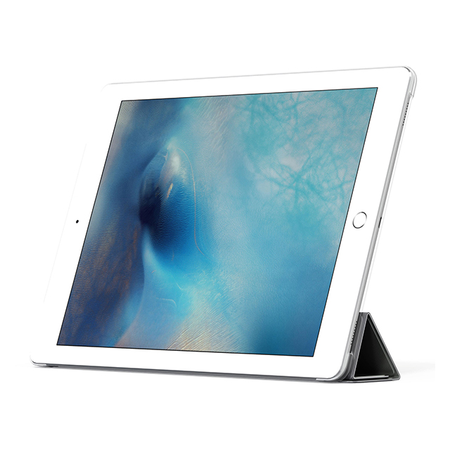 【iPad Pro(12.9inch) ケース】Brushed Metal Look SHELL with Front cover (グレイ)goods_nameサブ画像