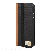 【iPhone6s/6 ケース】ICON WALLET (BLACK WOVEN LEATHER)