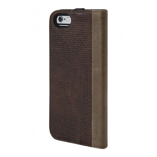 【iPhone6s/6 ケース】ICON WALLET (BROWN WOVEN LEATHER)サブ画像