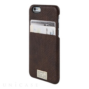 【iPhone6s/6 ケース】SOLO WALLET (BROWN WOVEN LEATHER)