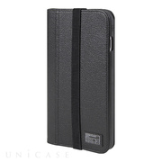 【iPhone6s Plus/6 Plus ケース】ICON WALLET (BLACK PEBBLED LEATHER)