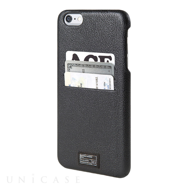 【iPhone6s Plus/6 Plus ケース】SOLO WALLET (BLACK PEBBLED LEATHER)
