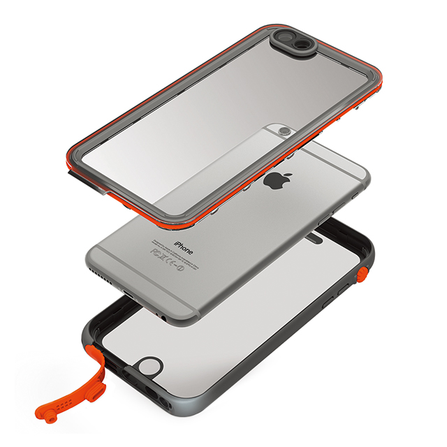 【iPhone6s/6 ケース】Catalyst Case (ブラックオレンジ)サブ画像