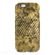 【iPhone6s/6 ケース】PYTHON PU LEATHER Gold for iPhone6s/6