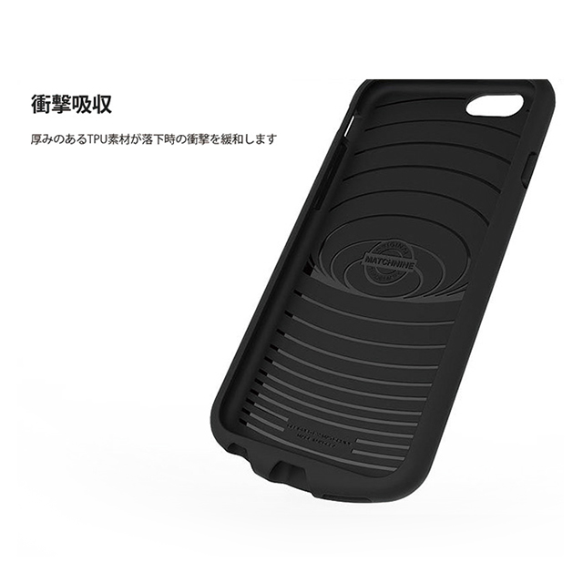 【iPhone6s/6 ケース】MATCH4 カプセルカードケース (ブラック)サブ画像