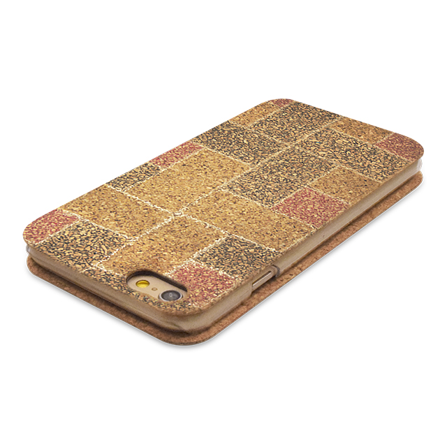 【iPhone6s/6 ケース】Wood Diary Check Gold for iPhone6s/6サブ画像