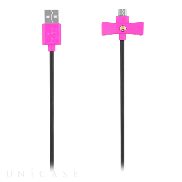 Bow Charge/Sync Cable - Micro-USB (Vivid Snapdragon/Black)