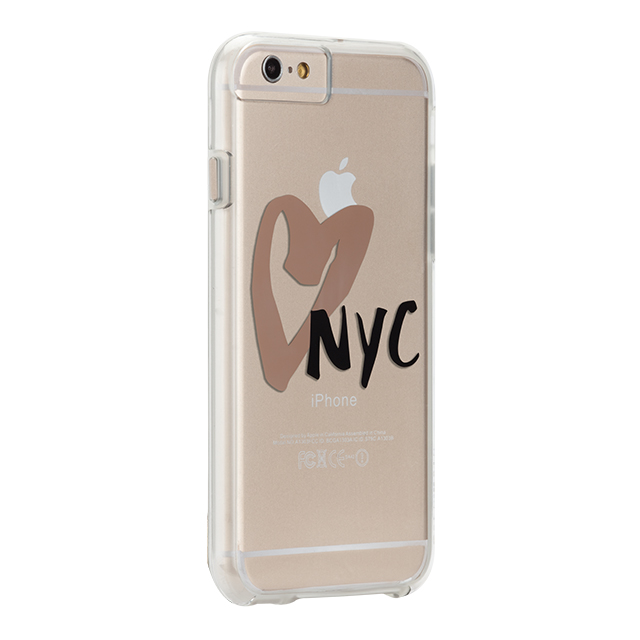 【iPhone6s/6 ケース】Naked Tough Designers Print Case (New York City, I Heart NYC)サブ画像