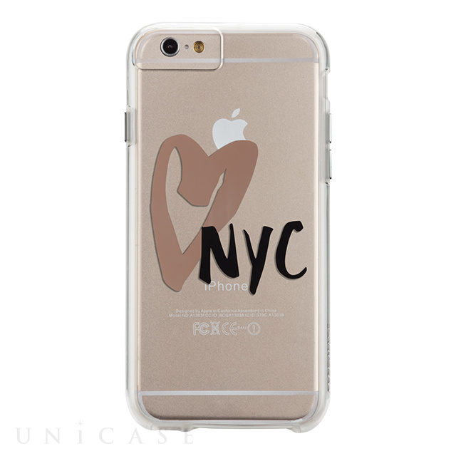 【iPhone6s/6 ケース】Naked Tough Designers Print Case (New York City, I Heart NYC)