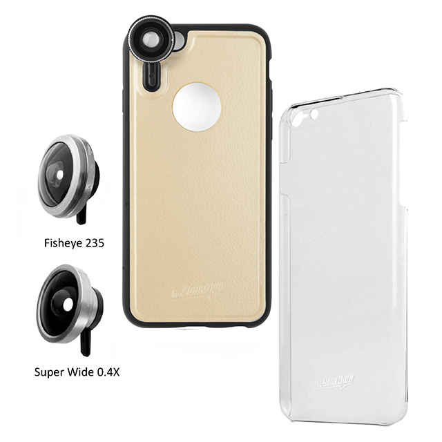 【iPhone6s Plus/6 Plus ケース】GoLensOn Case Premium Pack (Champagne Gold)サブ画像
