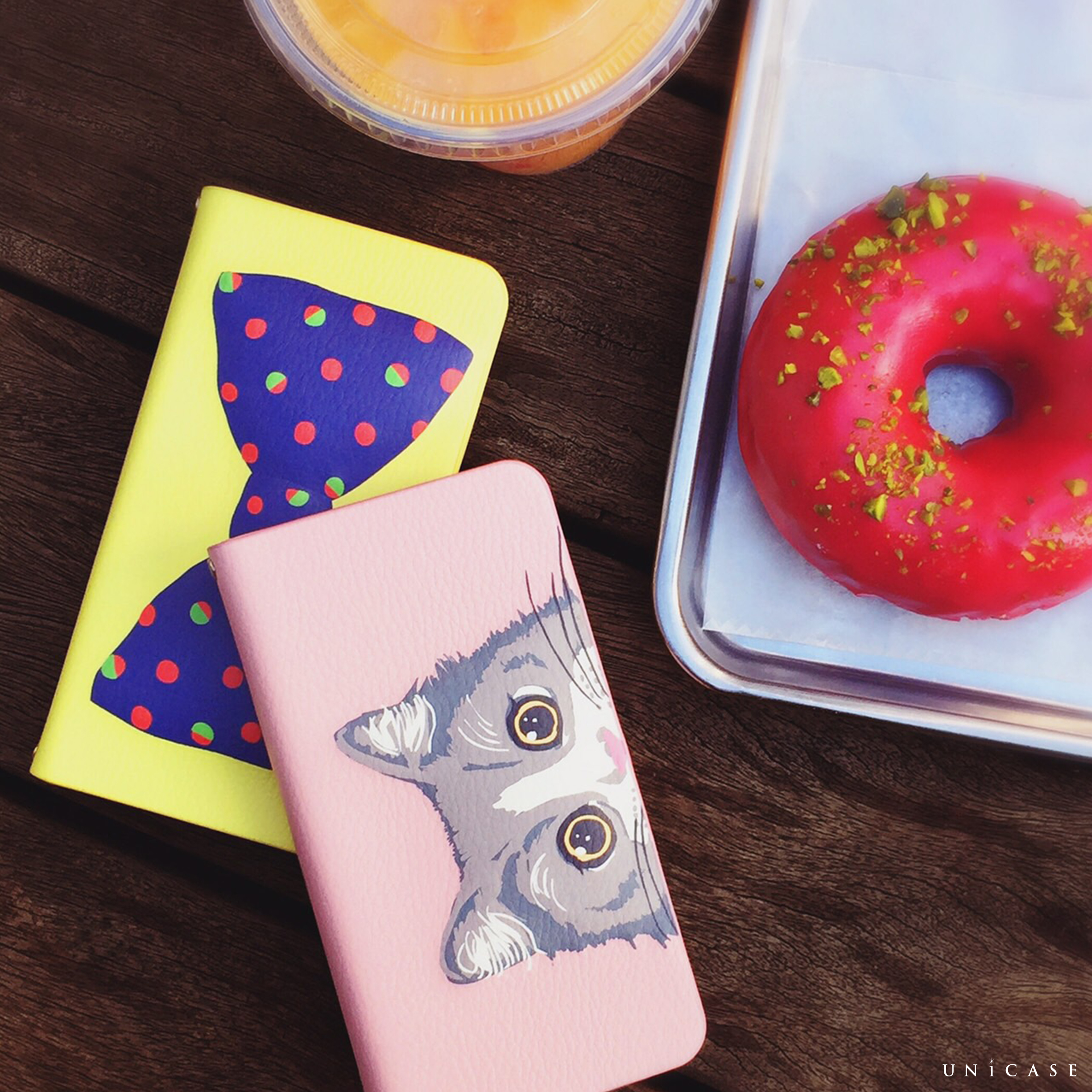 【iPhone6s/6 ケース】mag style Diary Giraffe for iPhone6s/6サブ画像