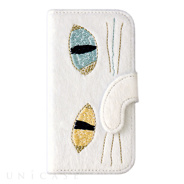 【iPhone6s/6 ケース】CONTRAST iPhone case (White Dull Cat)
