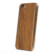 【iPhone6s/6 ケース】REAL WOODEN CASE COVER (パウダーピンク)