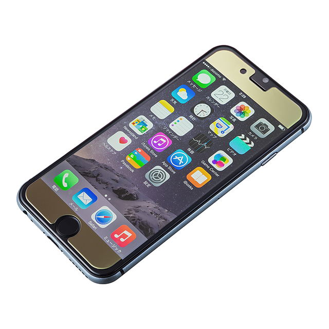 【iPhone6s Plus/6 Plus フィルム】Protection Mirror Glass (Gold)サブ画像