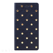 【iPhone6s/6 ケース】Baby Stars Leather Case (ネイビー)