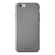 【iPhone6s/6 ケース】CARBON COVER (Silver)