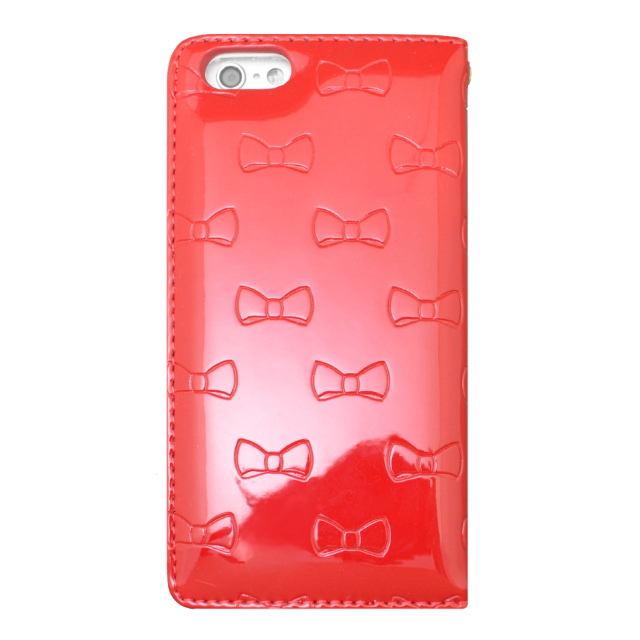 【iPhone6s/6 ケース】Pinky Girls 手帳型ケース リボンタイプ (レッド)サブ画像