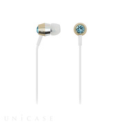 Earbuds (Aquamarine/Gold/Silver/White)