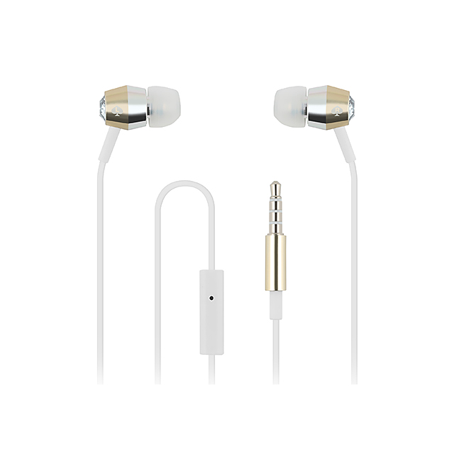 Earbuds (Crystal/Gold/Silver/White)サブ画像