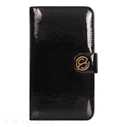 【iPhone6s/6 ケース】Wallet Case Enamel (Black)