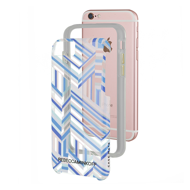 【iPhone6s/6 ケース】REBECCAMINKOFF Naked Print (Pastel Geo Stripe)サブ画像
