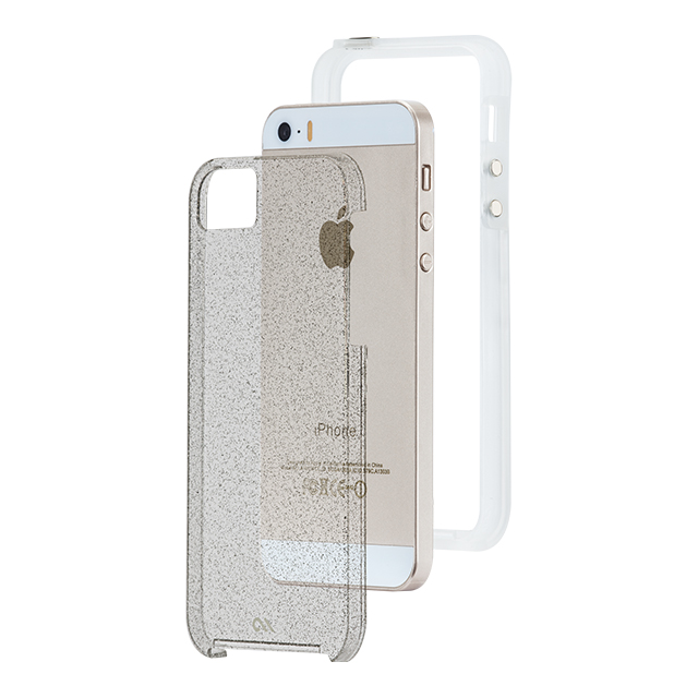 【iPhoneSE(第1世代)/5s/5 ケース】Sheer Glam Case (Champagne Gold)サブ画像