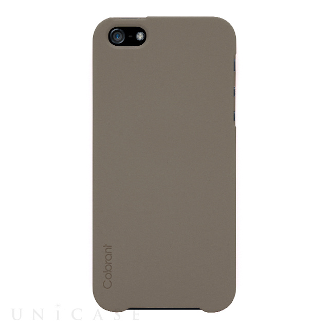 【iPhoneSE(第1世代)/5s/5 ケース】Color Case (Titanium Grey)