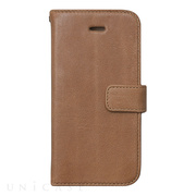 【iPhoneSE(第1世代)/5s/5 ケース】Vintage Leather Diary (Vintage Brown)
