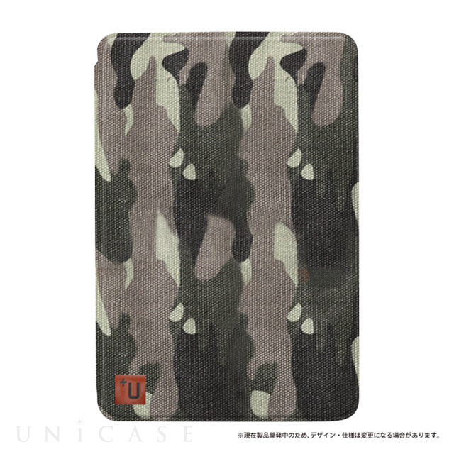 【iPad Pro(9.7inch) ケース】Fabio/Slim Fabric Flap Case (カモフラージュ柄)