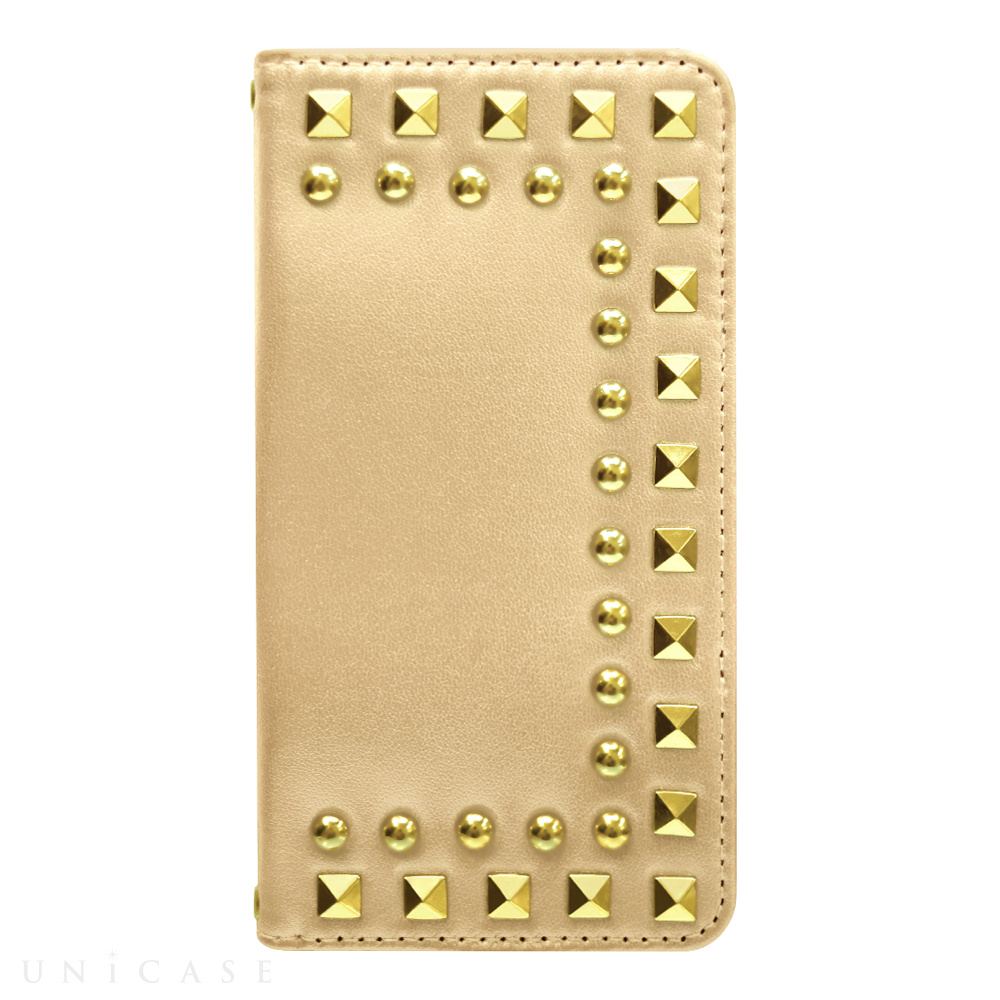 【iPhone6s/6 ケース】Studded Diary Gold for iPhone6s/6