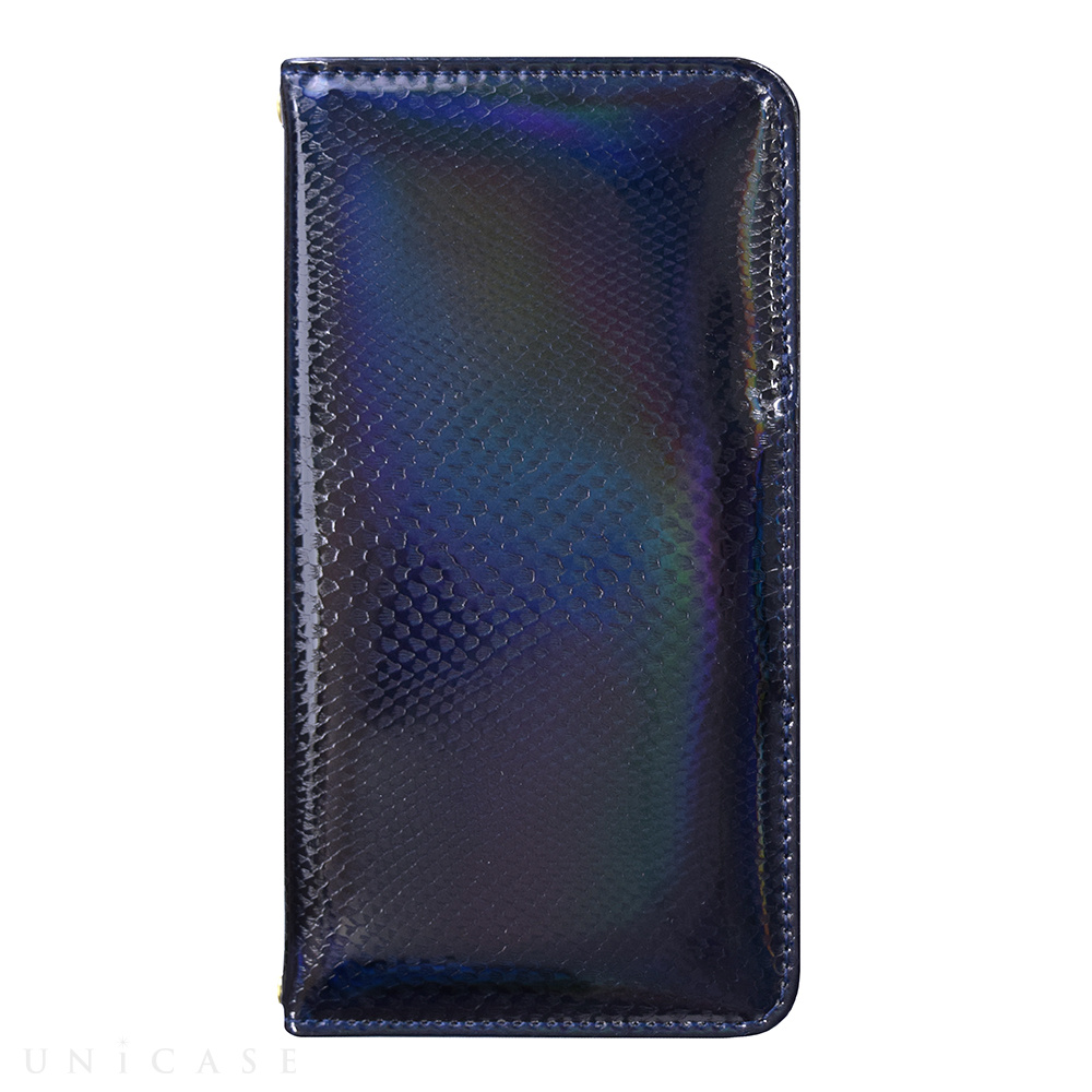 【iPhone6s/6 ケース】Hologram Diary Python Navy for iPhone6s/6