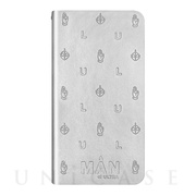 【iPhone6s/6 ケース】A MAN of ULTRA ウォレットケース Silver for iPhone6s/6