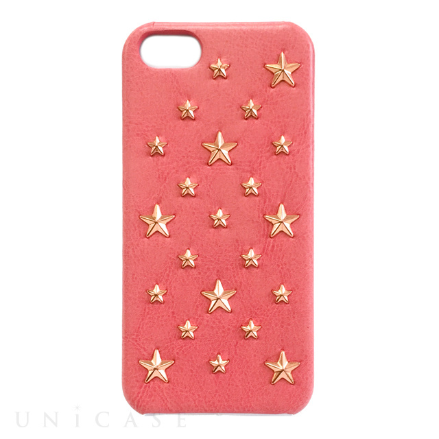 【iPhoneSE(第1世代)/5s/5 ケース】505 Star’s (ピンク)