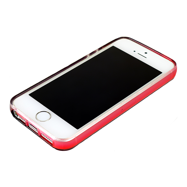 【iPhoneSE(第1世代)/5s/5 ケース】「染-SO・ME-」 (紅)サブ画像
