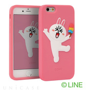【iPhone6s/6 ケース】LINE Friends Character - Silicone (Cony)