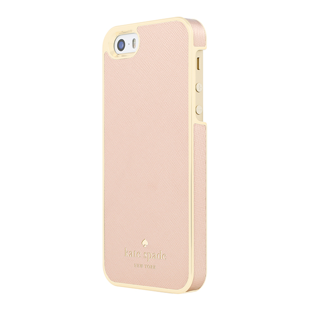 【iPhoneSE(第1世代)/5s/5 ケース】Wrapped Case (Saffiano Rose Gold)サブ画像