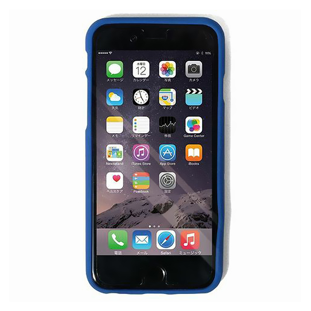 【iPhone6s/6 ケース】BEN DAVIS SILICONE iPhone case (FLAG/NAVY)サブ画像