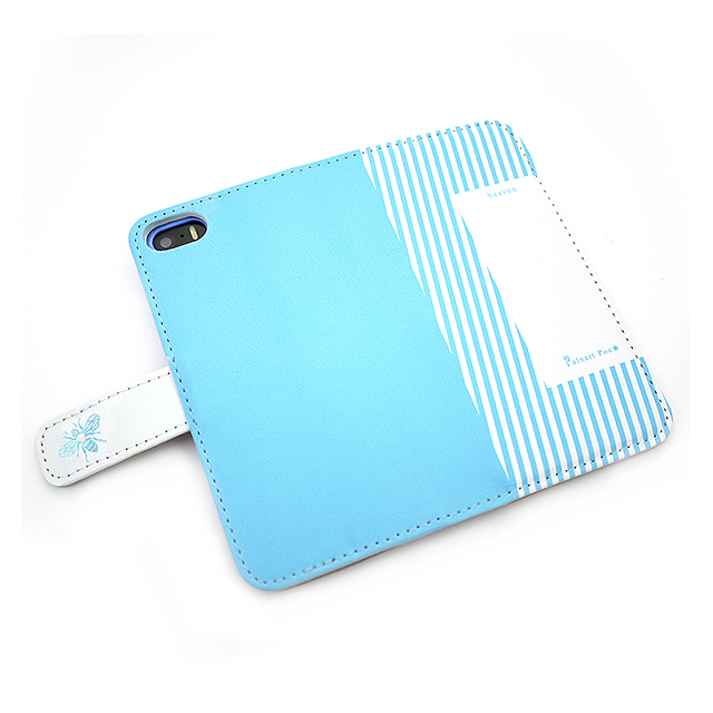 【iPhoneSE(第1世代)/5s/5 ケース】booklet case (天上の青)サブ画像
