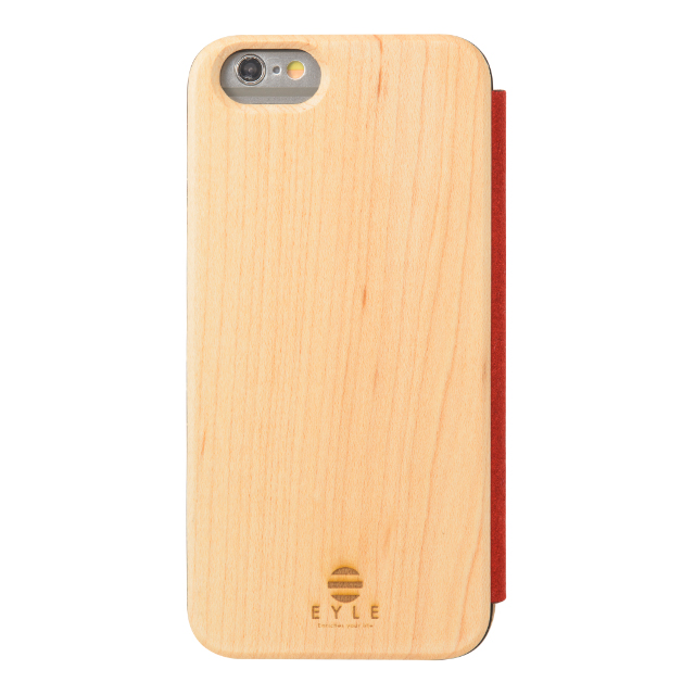 【iPhone6s/6 ケース】Maple Flip Case (RED)サブ画像