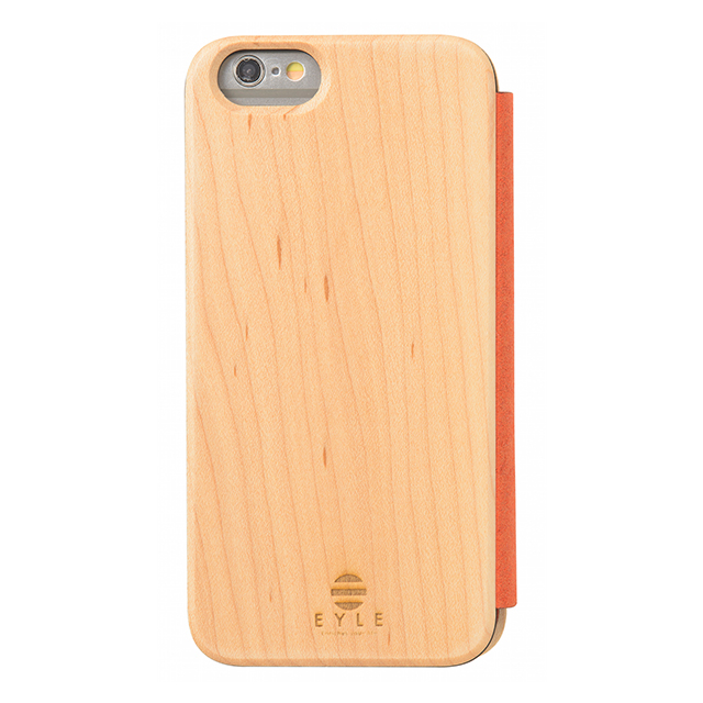 【iPhone6s/6 ケース】Maple Flip Case (ORANGE)サブ画像