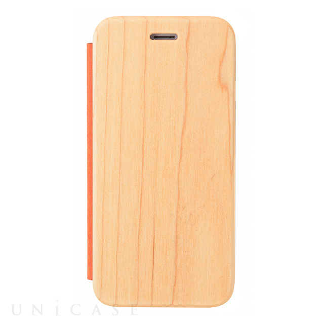 【iPhone6s/6 ケース】Maple Flip Case (ORANGE)