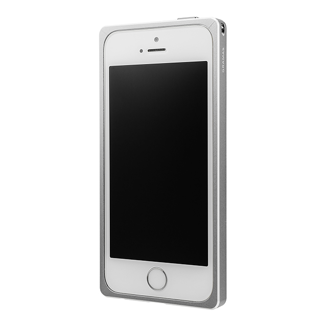 【iPhoneSE(第1世代)/5s/5 ケース】Straight Metal Bumper (Silver)サブ画像
