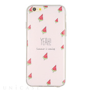 【iPhone6s/6 ケース】DESIGN PRINTS Soft Case (Small Watermelon)