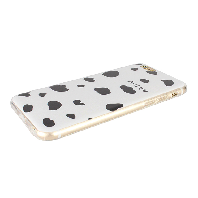 【iPhone6s/6 ケース】DESIGN PRINTS Soft Case (Milk)サブ画像